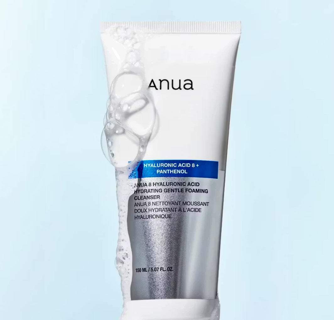 Anua 8 Hyaluronic Acid Hydrating Gentle Foaming Cleanser - 150ml