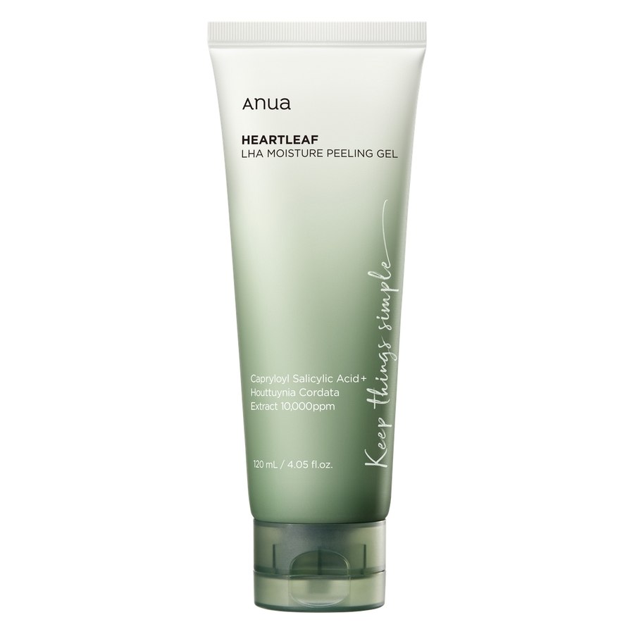 Anua Heartleaf LHA Moisture Peeling Gel Gentle Cleanser and Exfoliater 120ml