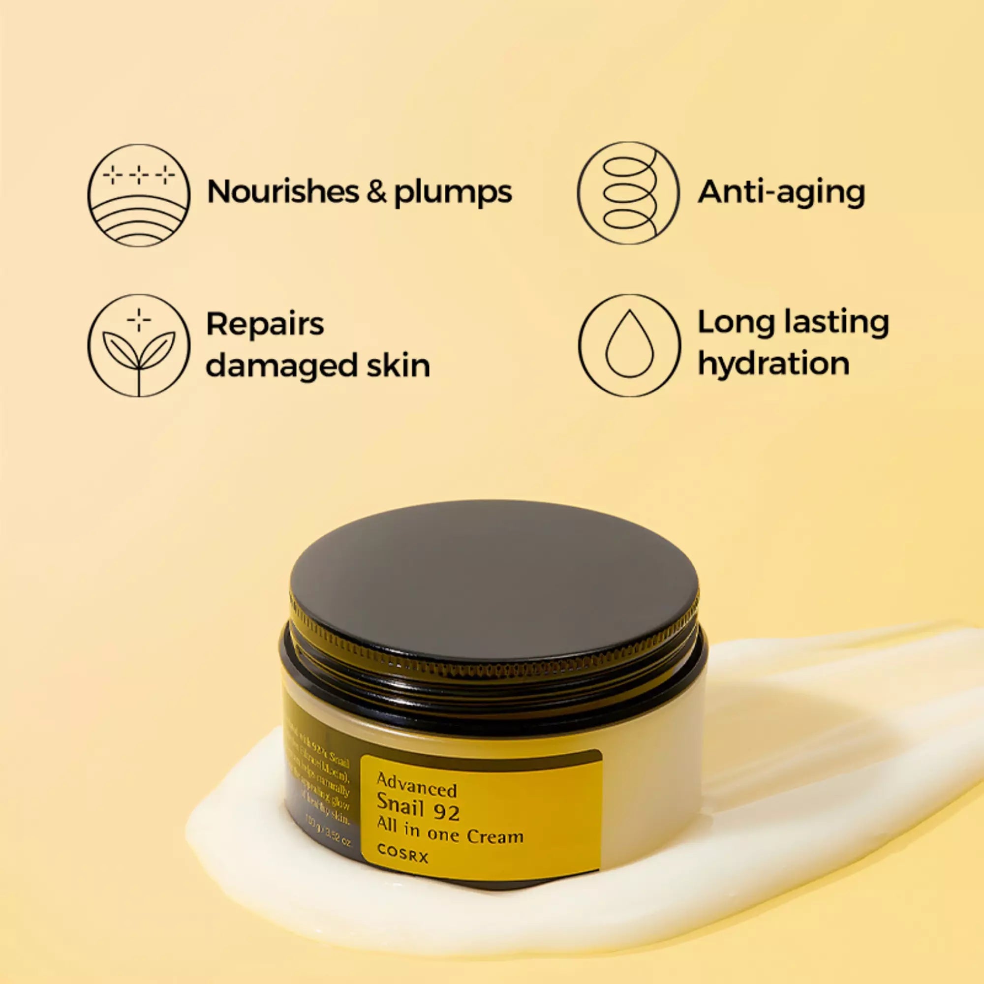 Cosrx Advanced Snail 92 All In One Cream 100ml Regenerating Skin cream